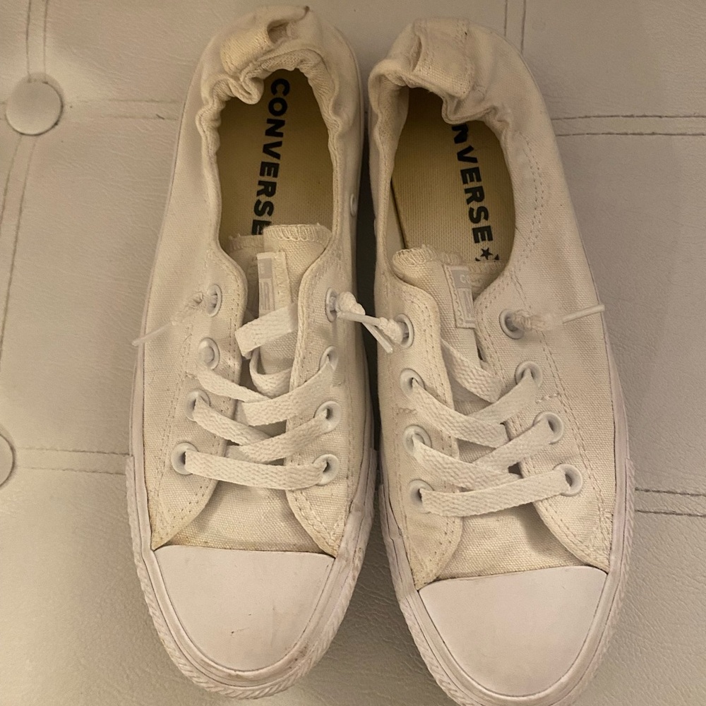 Converse Off-White Slip-On Sneakers